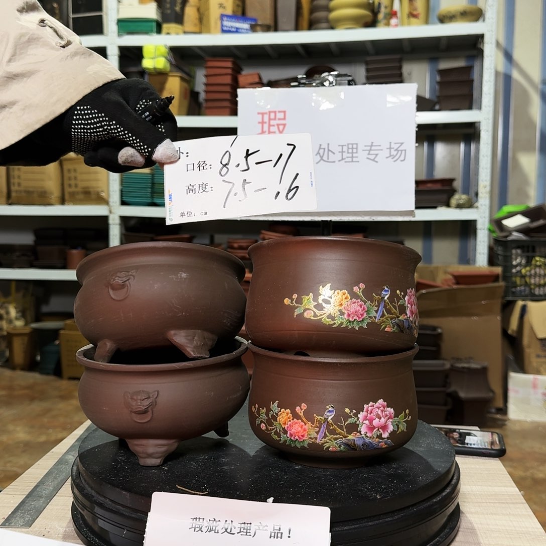 紫砂花盆紫砂花盆，紫砂花盆