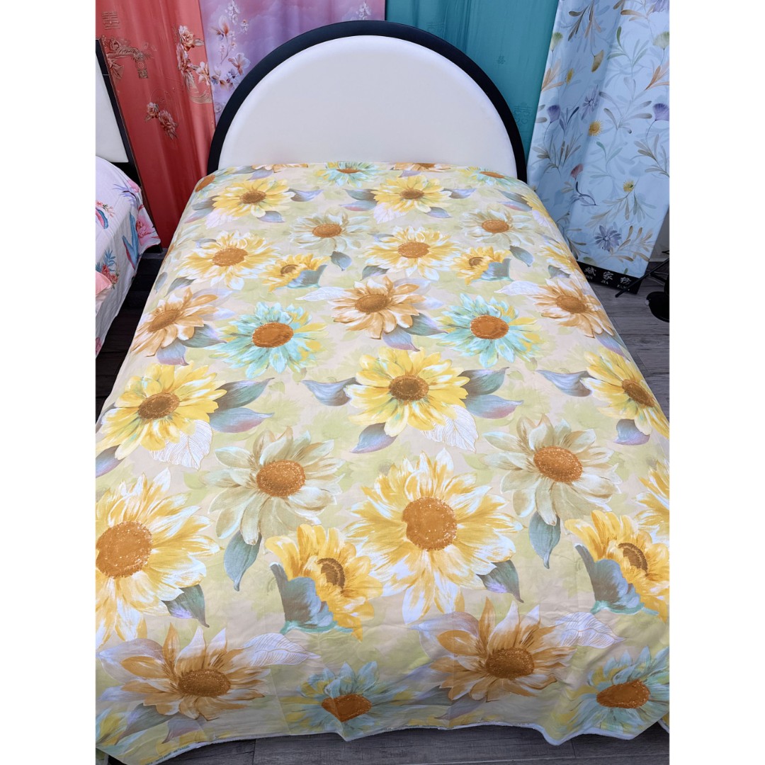 2.3*2.5大床单加厚澳绒柔软加密舒适透气 【向日葵】