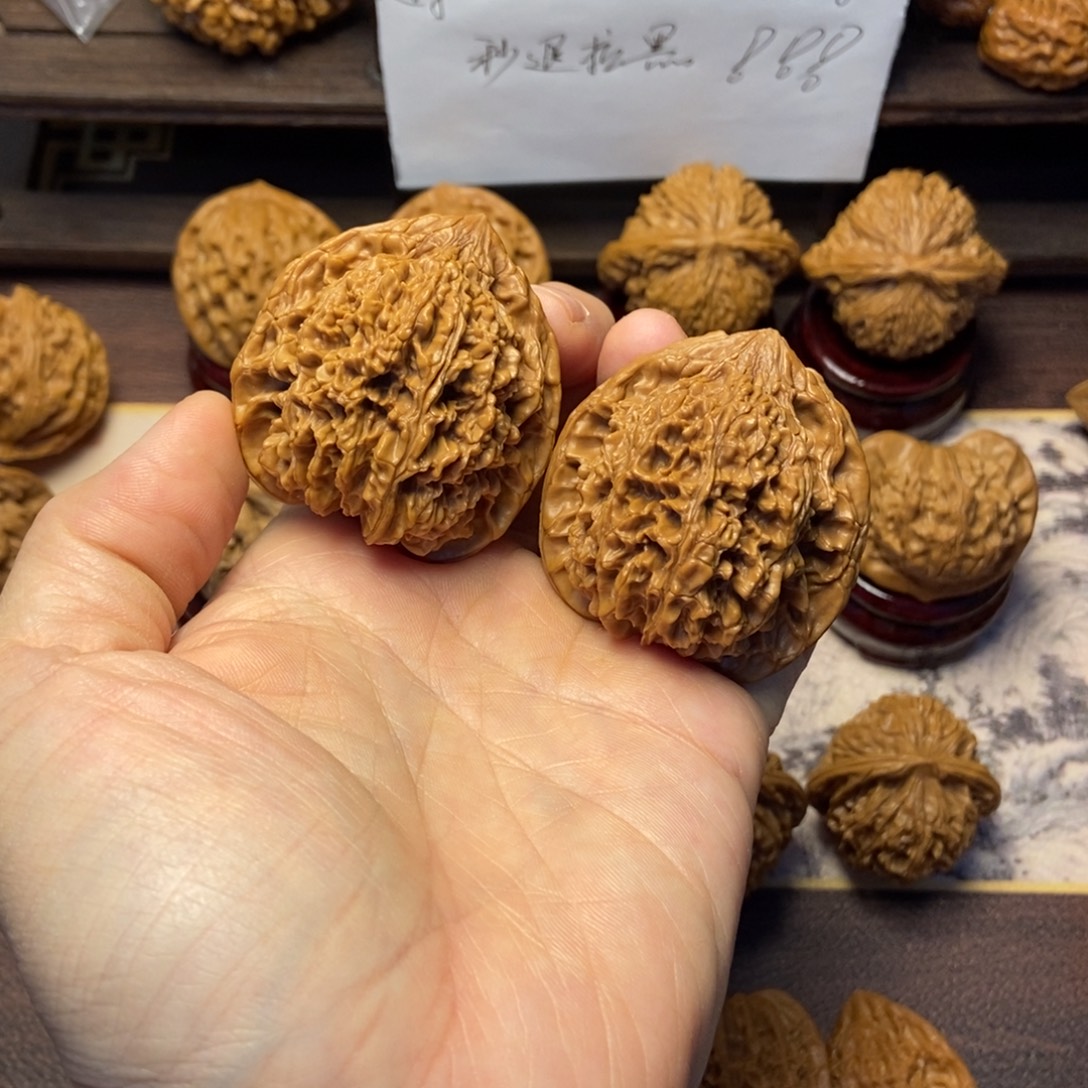 文玩核桃把件全品满天星45
