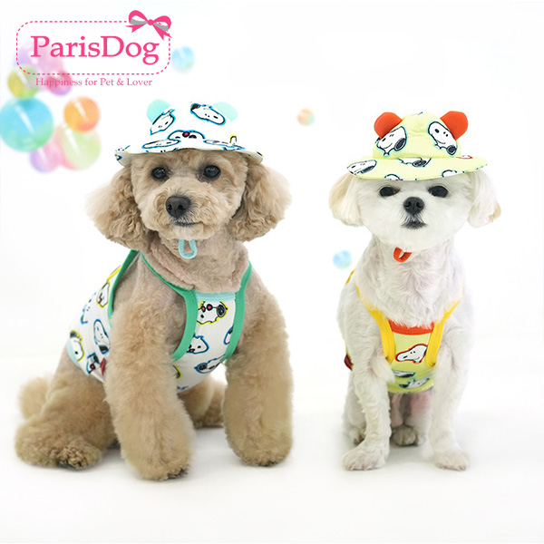 韩国【parisdog】史努比清凉套装宠物衣服夏款狗狗衣服