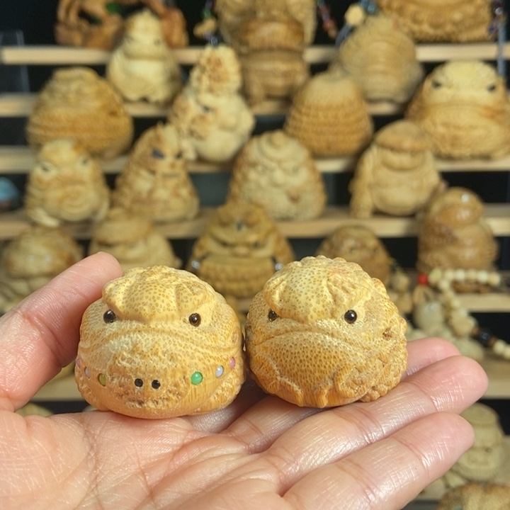 竹实心竹作品欣赏