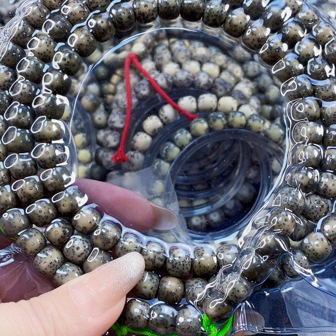 小***曦星月菩提手串石玉料9*8