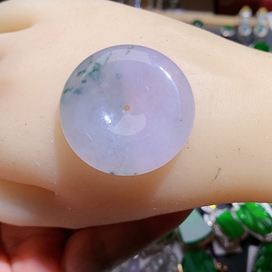 翡翠未镶嵌颈饰吊坠