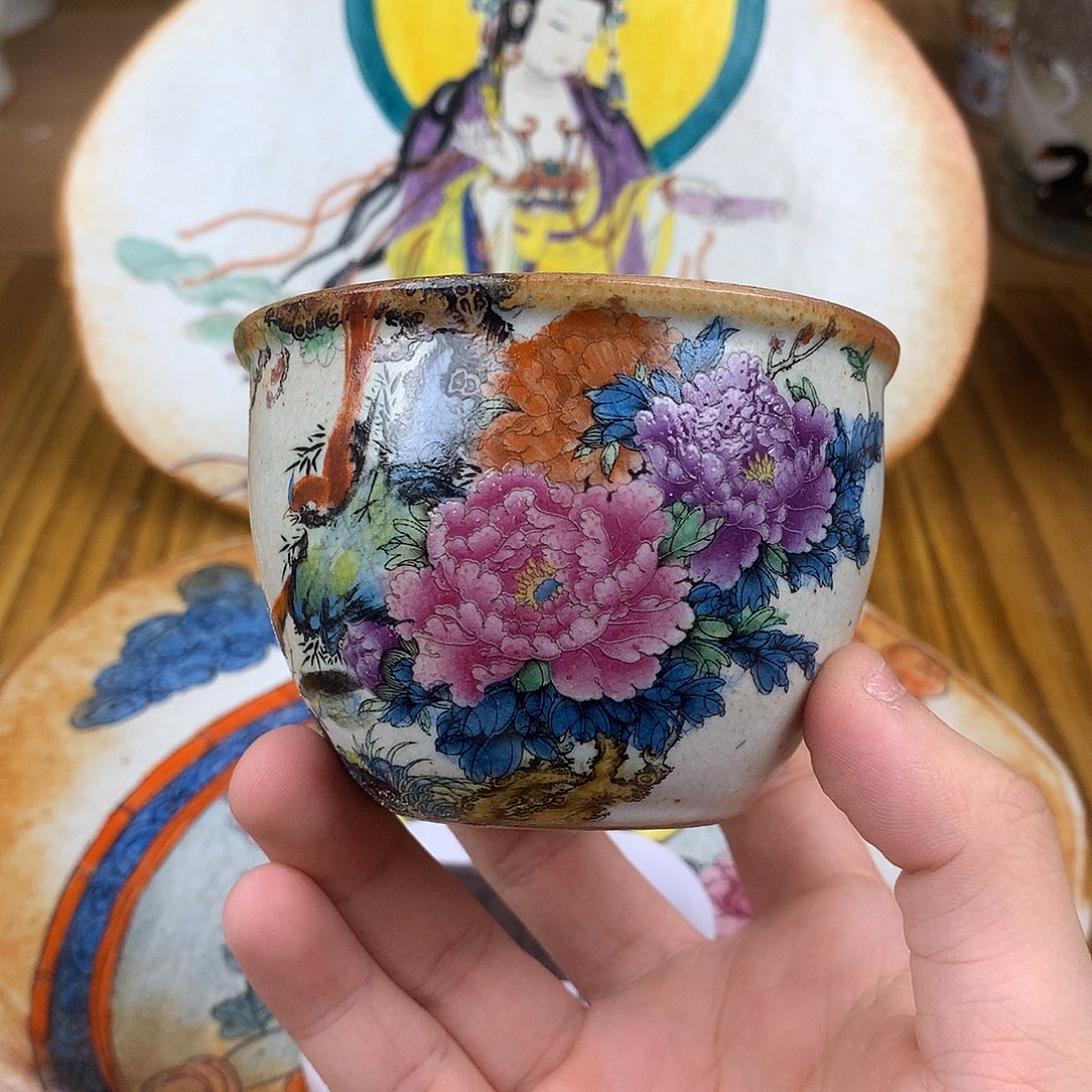 辉***鳯杯景德镇陶瓷手作