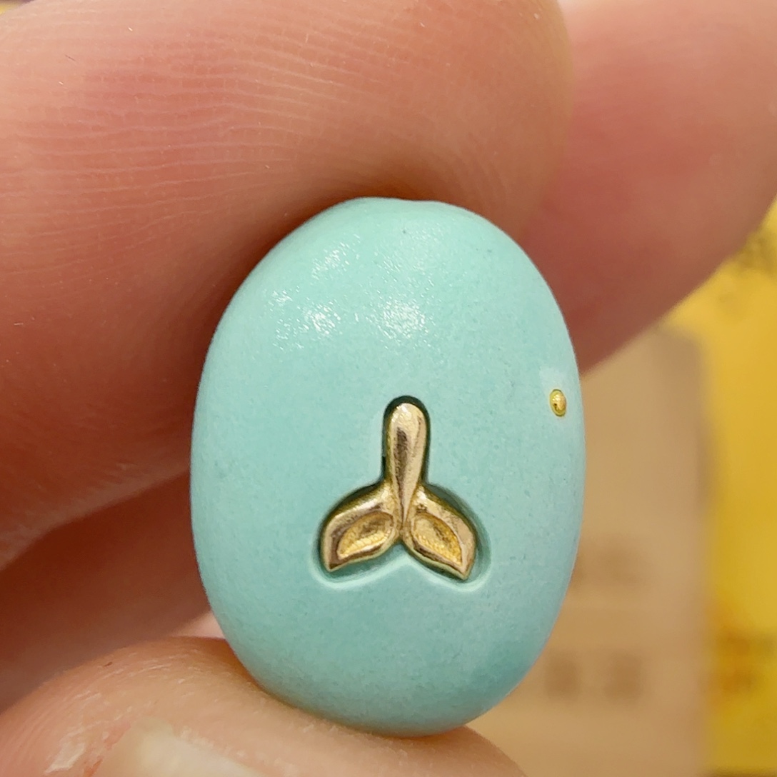 绿松石未镶嵌配饰