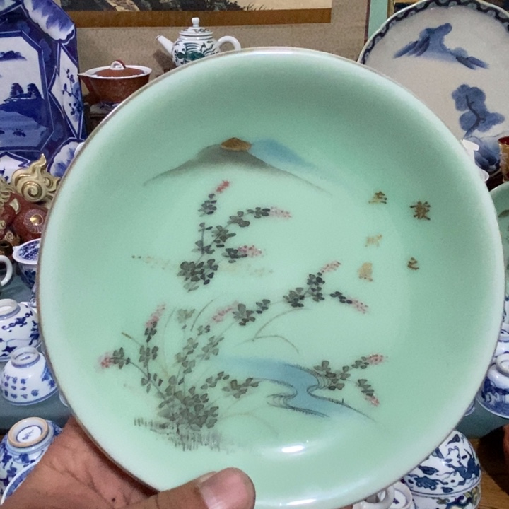 瓷片舶来瓷器满28包邮当日凑单