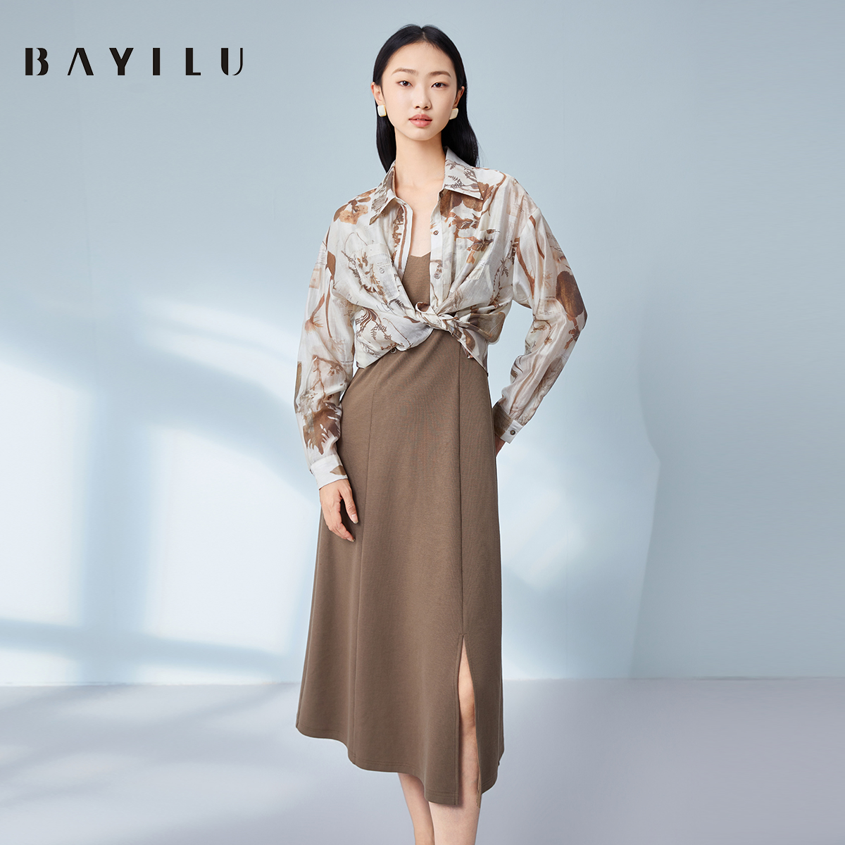 【力力淘】芭依璐2025夏季时尚套装90TZ720