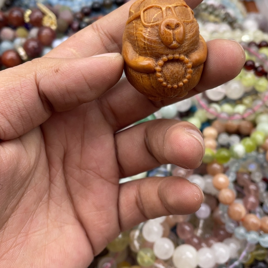 银S925镶嵌手链烟晶