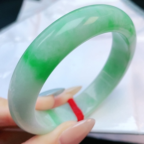 未镶嵌手镯翡翠55圈口882589