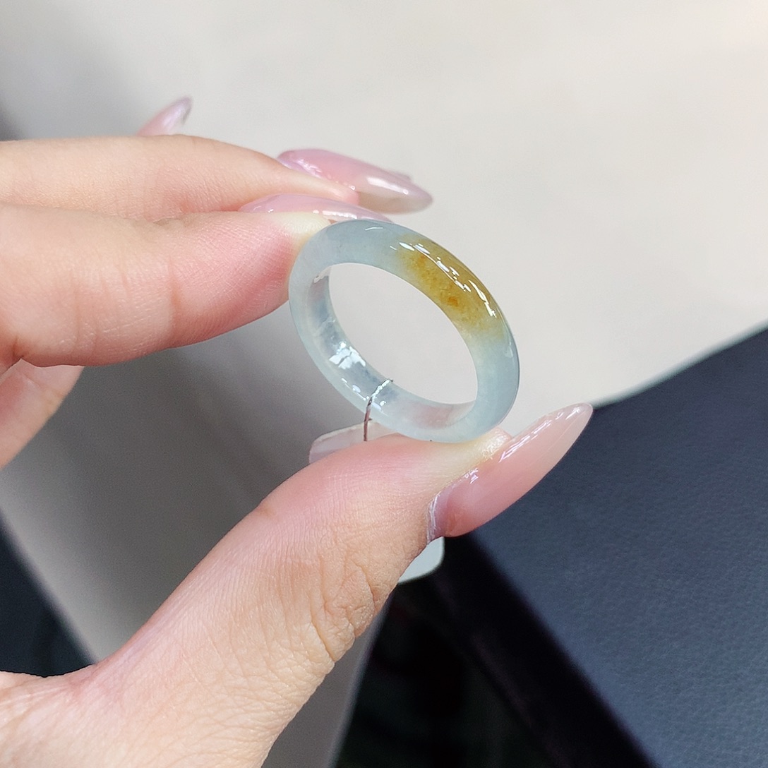 未镶嵌戒圈翡翠20号