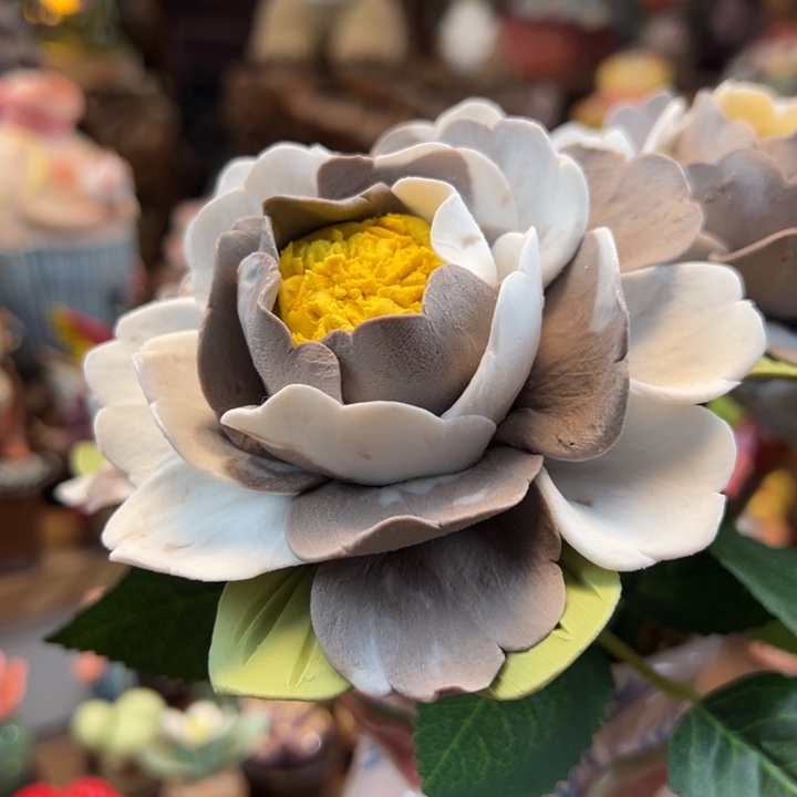 陶摆件小镇青花每日有新品