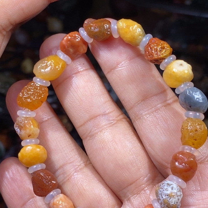 玛瑙/玉髓珠宝半成品未镶嵌