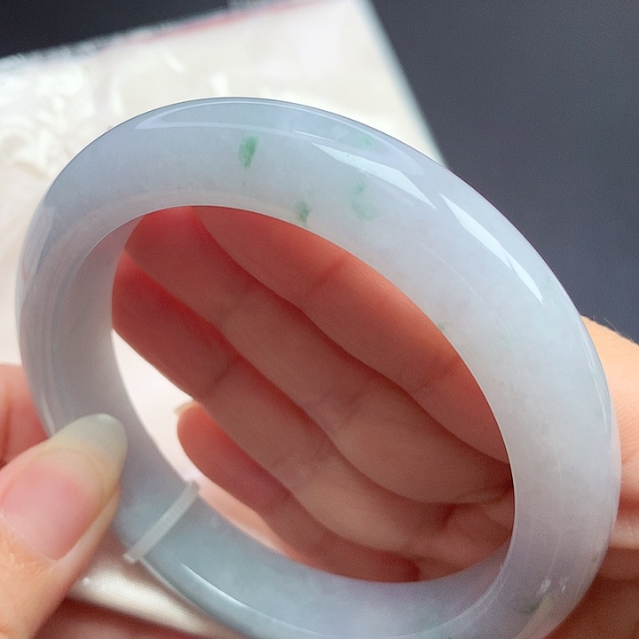 翡翠未镶嵌手镯60.4圈口