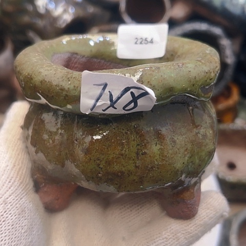 粗陶花盆手工花盆制作