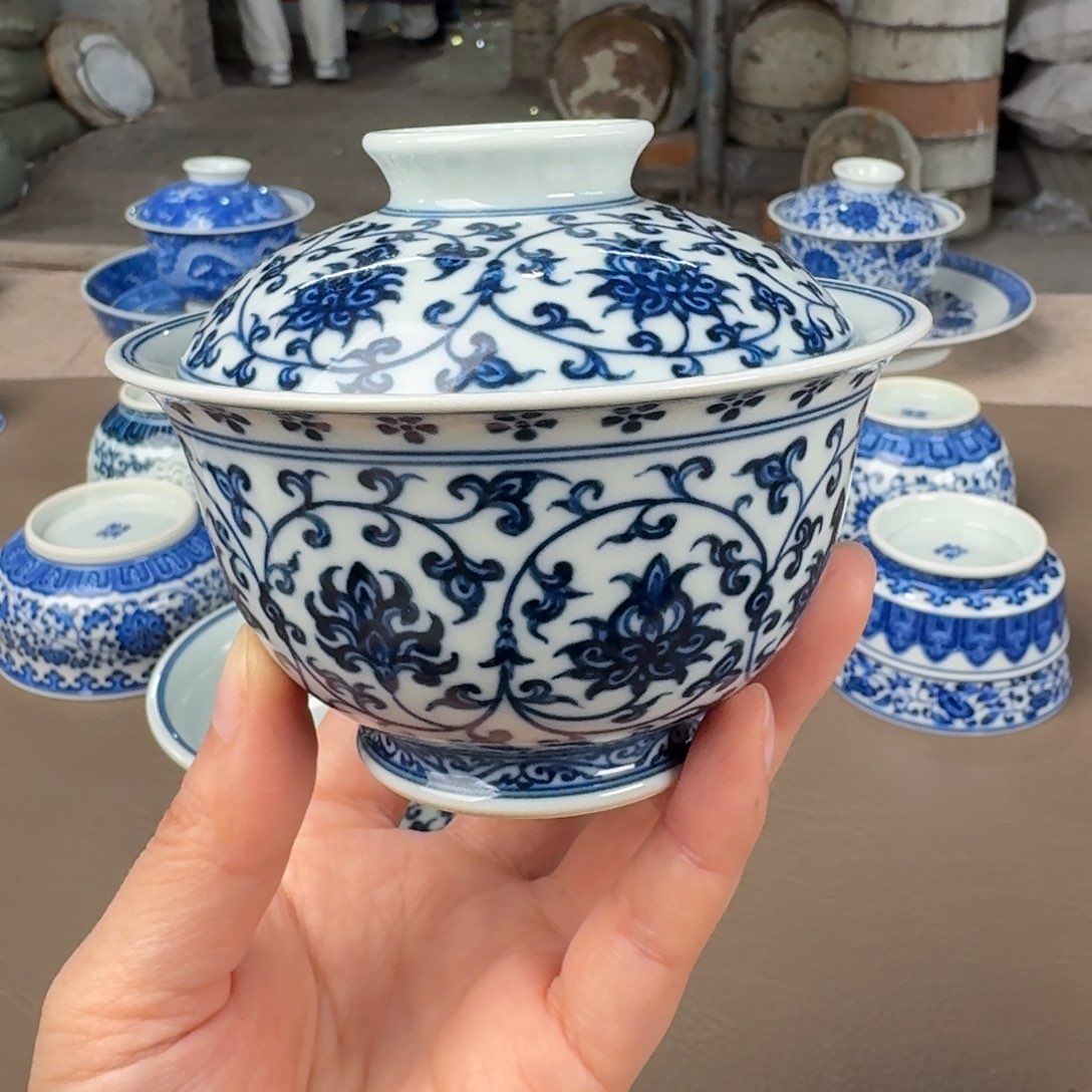 景德镇陶瓷手工手绘