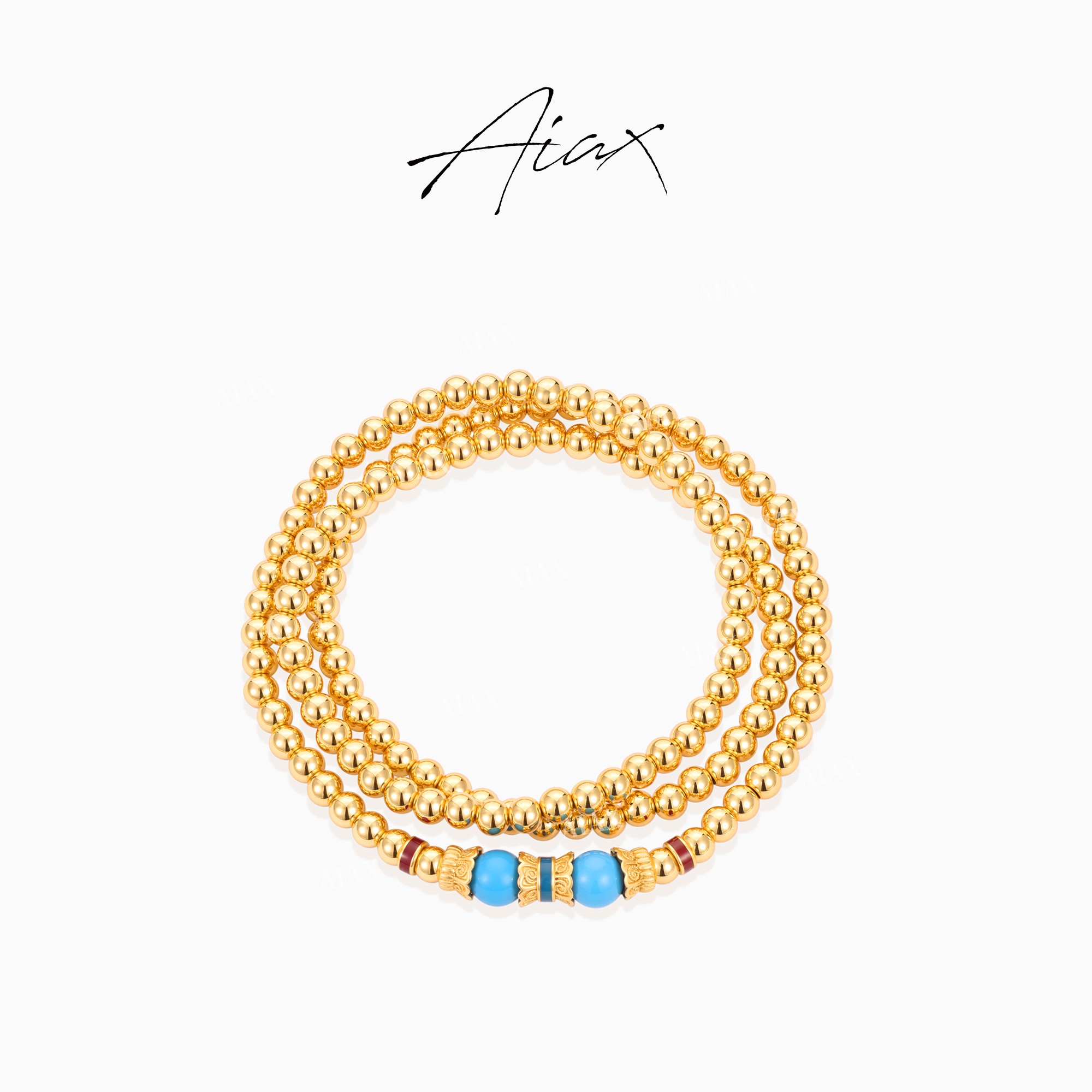 AIAX 新中式古法工艺珠珠手链女款TSS8657