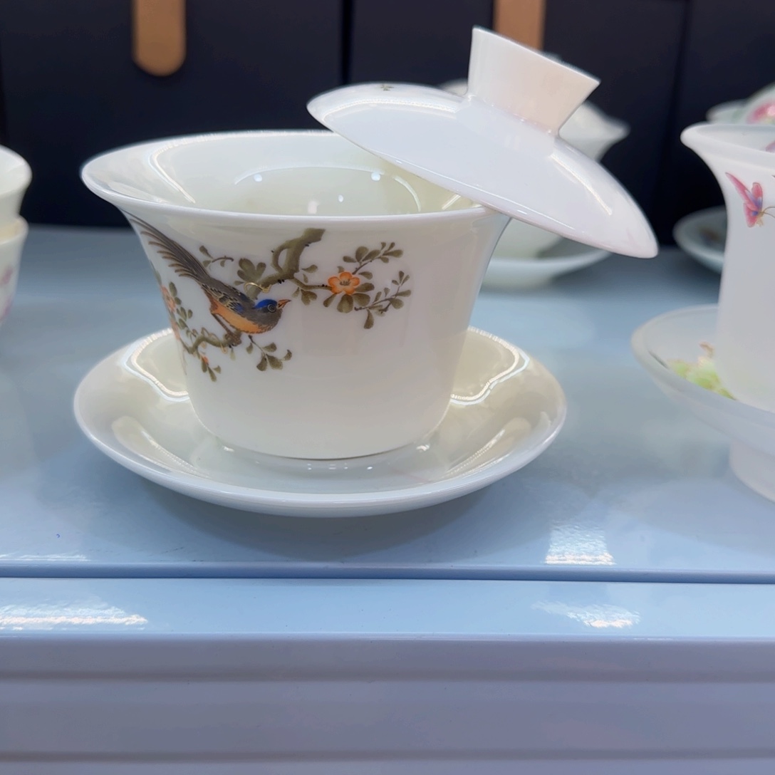 这些盖碗真好看！！！