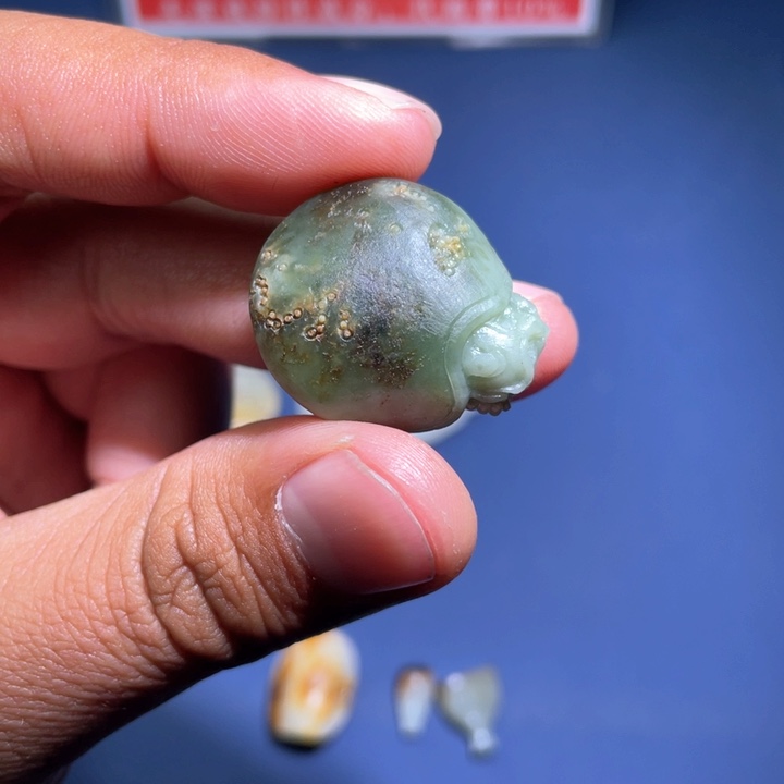 和田玉颈饰未镶嵌老**二