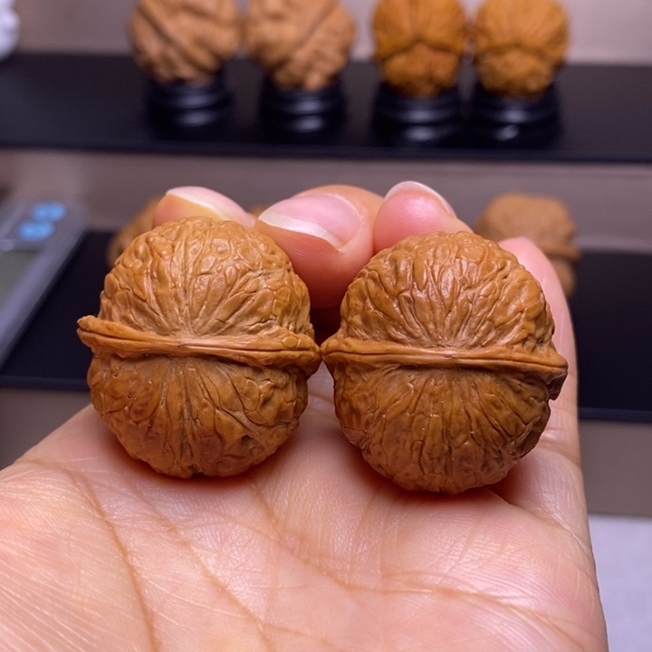 文玩核桃把件乾坤球37