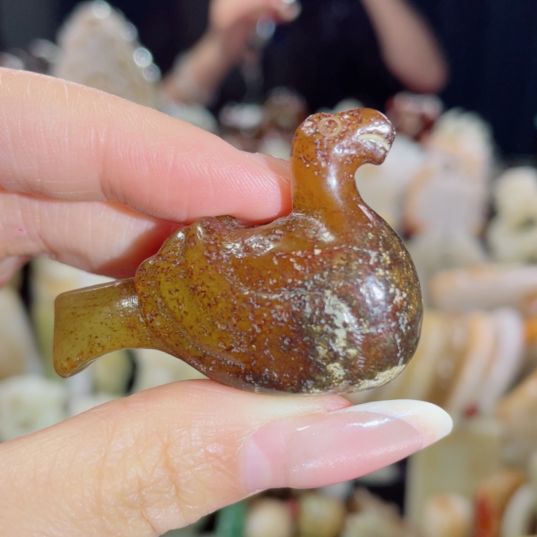 和田玉未镶嵌挂件31