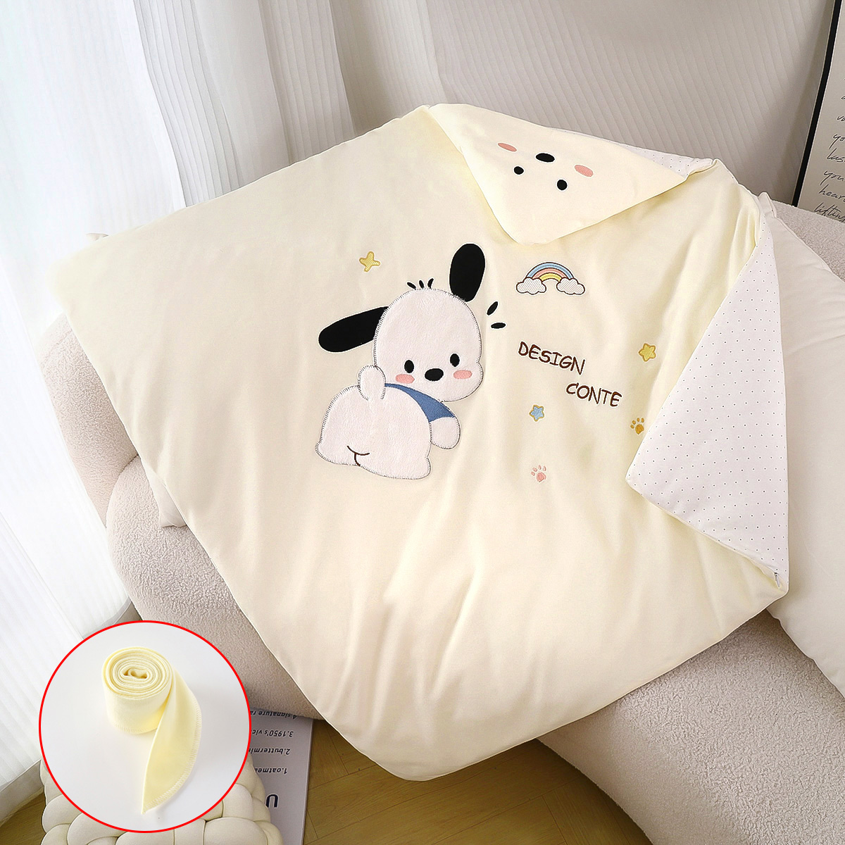 婴幼儿棉花抱被冬季加厚保暖2025年新款新生儿宝宝