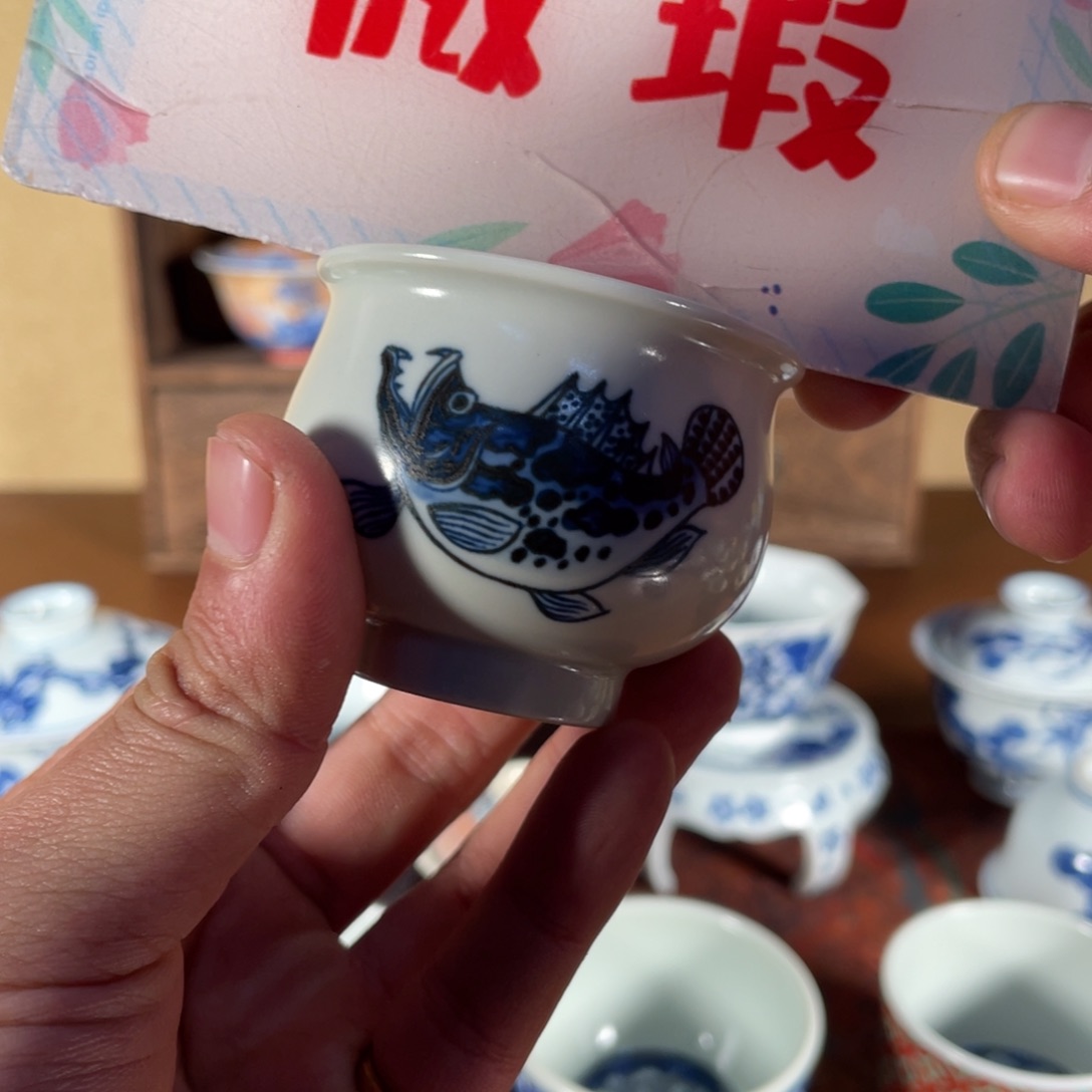 瓷摆件景德镇陶瓷老陶