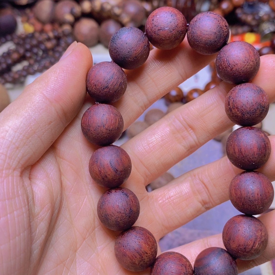 降真香手串/手链降真香东芝料红油1.5超一档