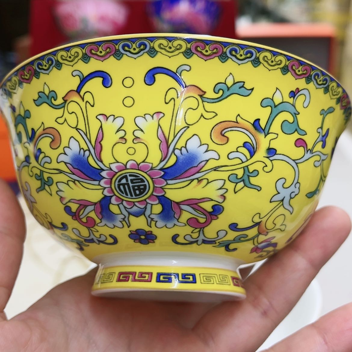 【闪购商品】珐琅4.5寸1个……………………