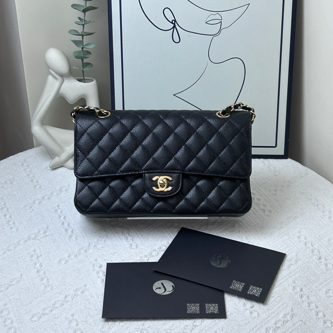 95新 Chanel/香奈儿 CHANEL CF中号 /JW8396