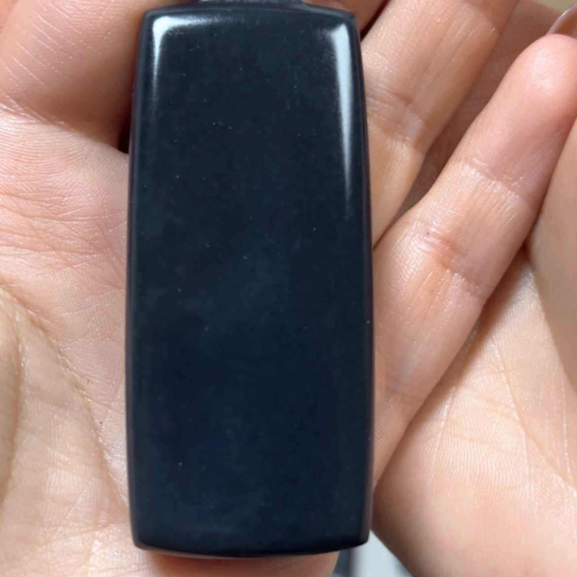 【闪购商品】和田玉（墨玉）37面包毛孔未镶嵌