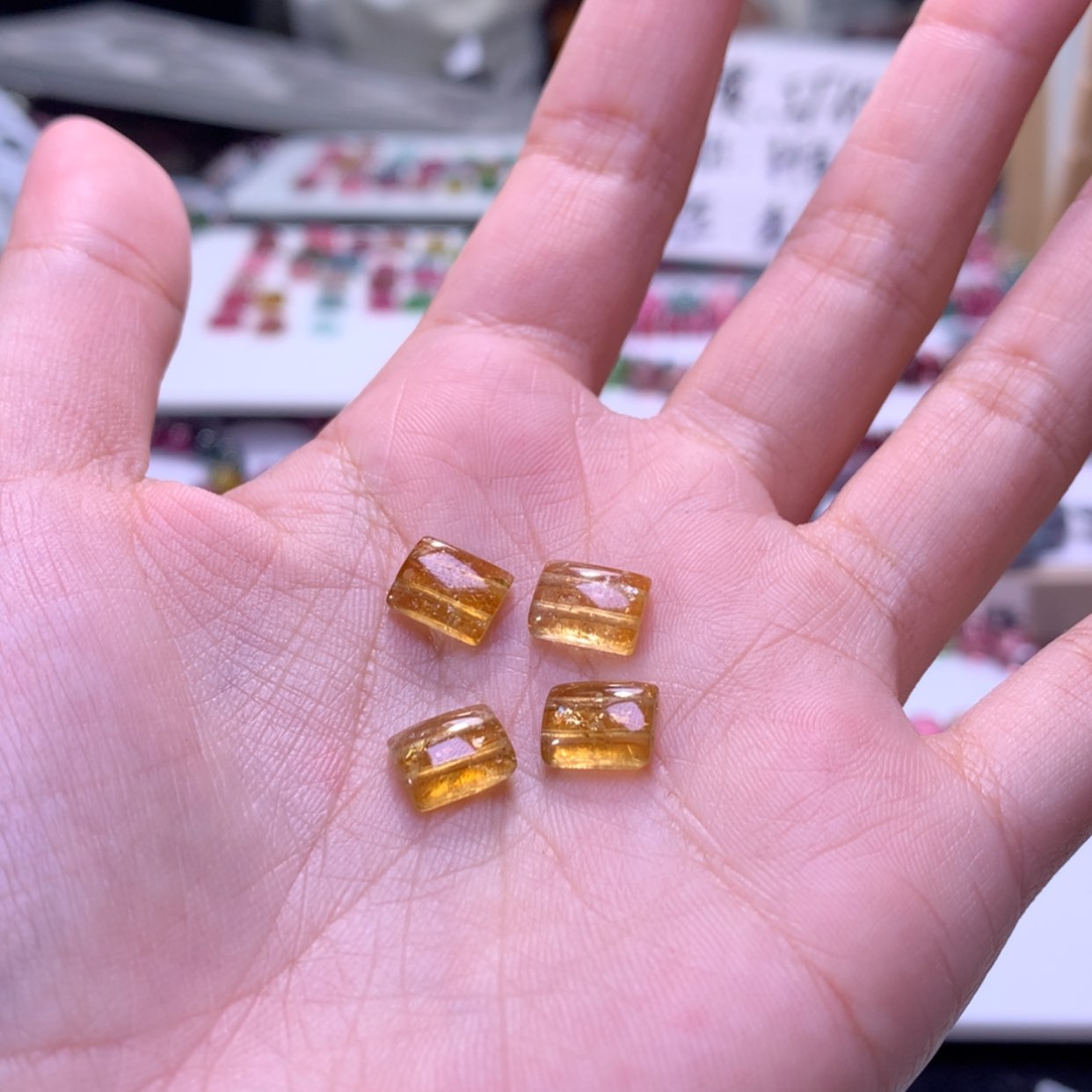 【闪购商品】未镶嵌手串碧玺不***白不退换