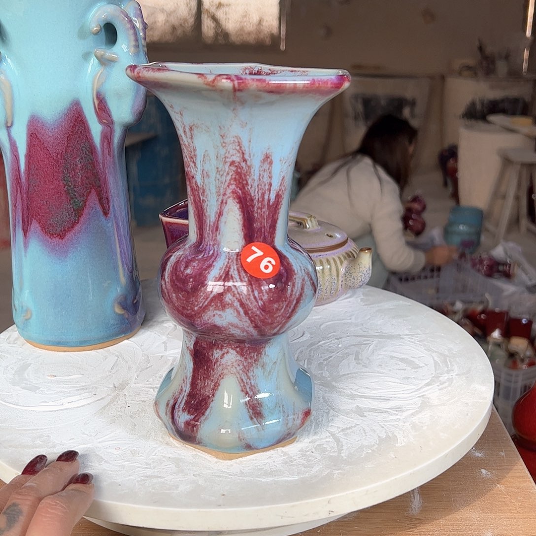 摆件郑家钧窑摆件