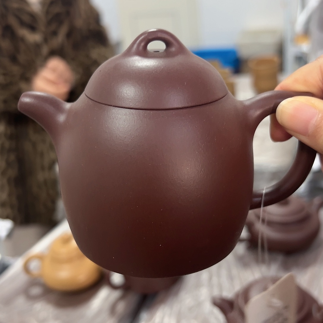 紫砂茶壶黄龙山原矿紫砂260