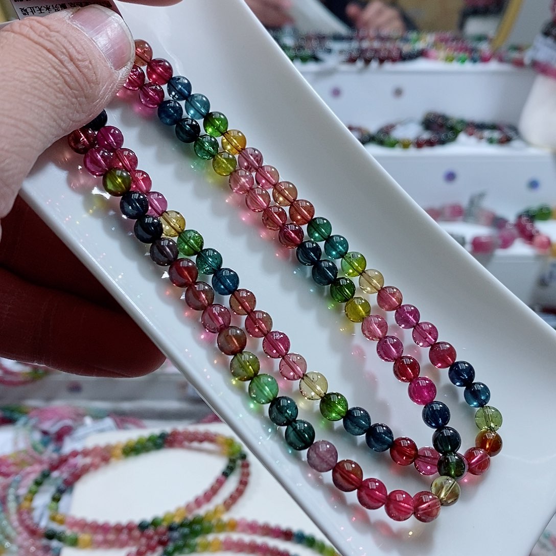 碧玺手链未镶嵌手链