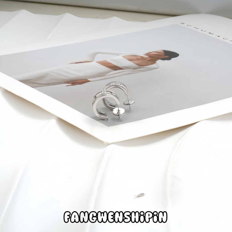 铜合金锆石耳饰 耳环0906