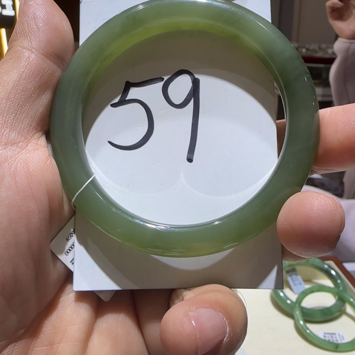 和田玉未镶嵌手镯779