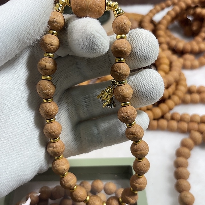 坚***石手串凤眼菩提尼泊尔凤眼菩提手串