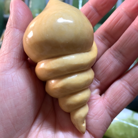 蛇纹石玉未镶嵌手把件