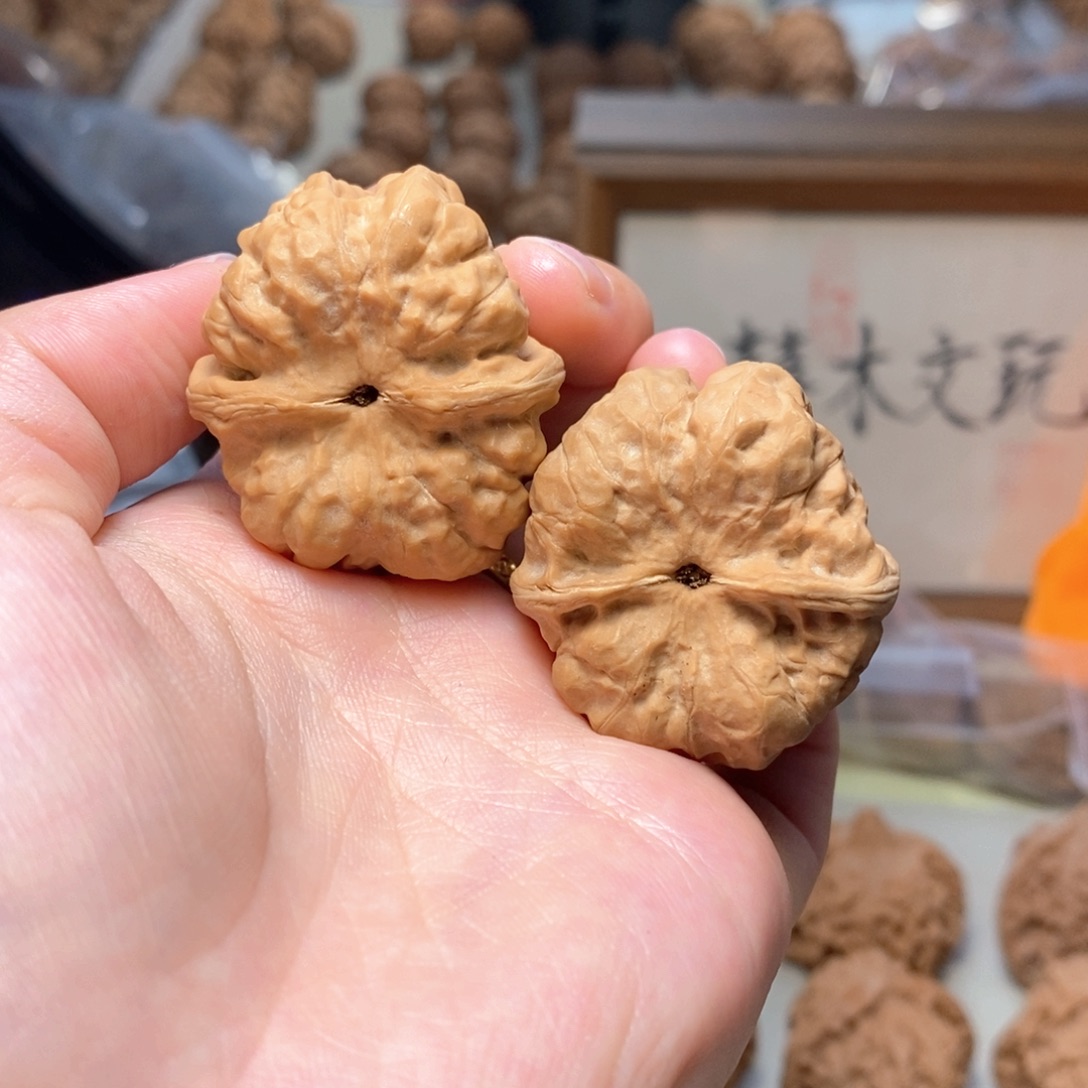 把件文玩核桃35+蛙蛙