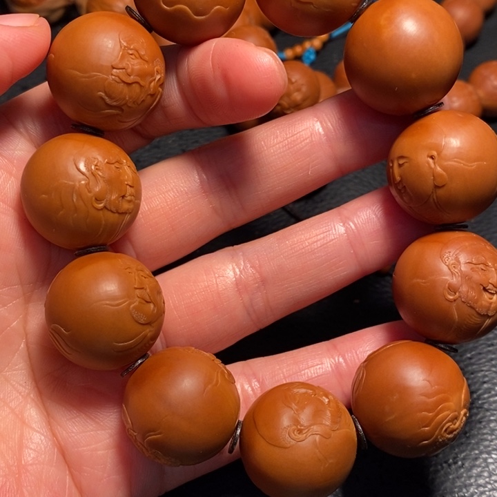 橄榄核手串/手链正十八罗汉