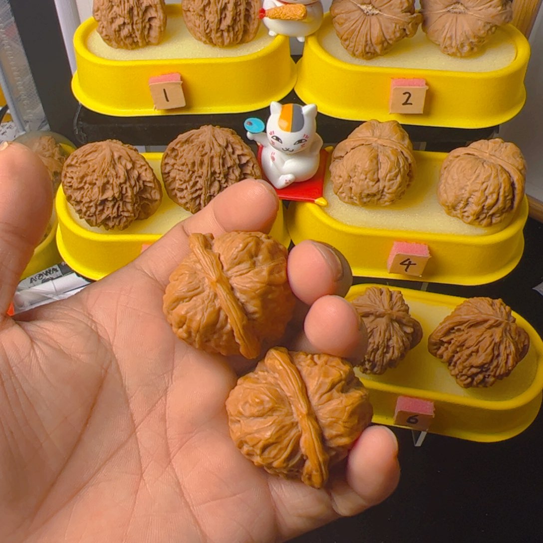 文玩核桃把件祁*蛤蟆38