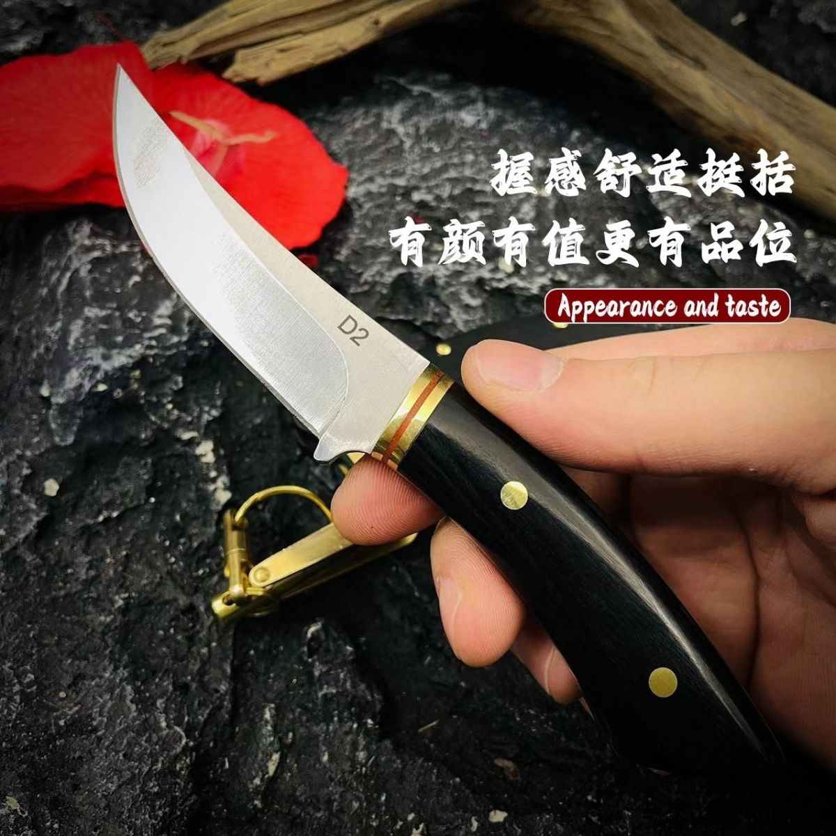 新疆西藏可发｜轩辕户外多功能便携小刀手把肉分割剔骨切肉小刀