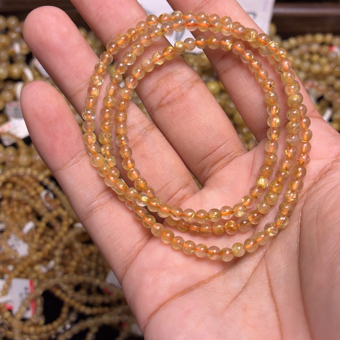 解***铺发晶手链未镶嵌卡4