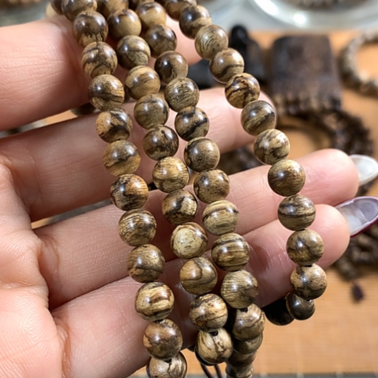 【闪购商品】沉香手串达拉干沉香0.65，12.8克