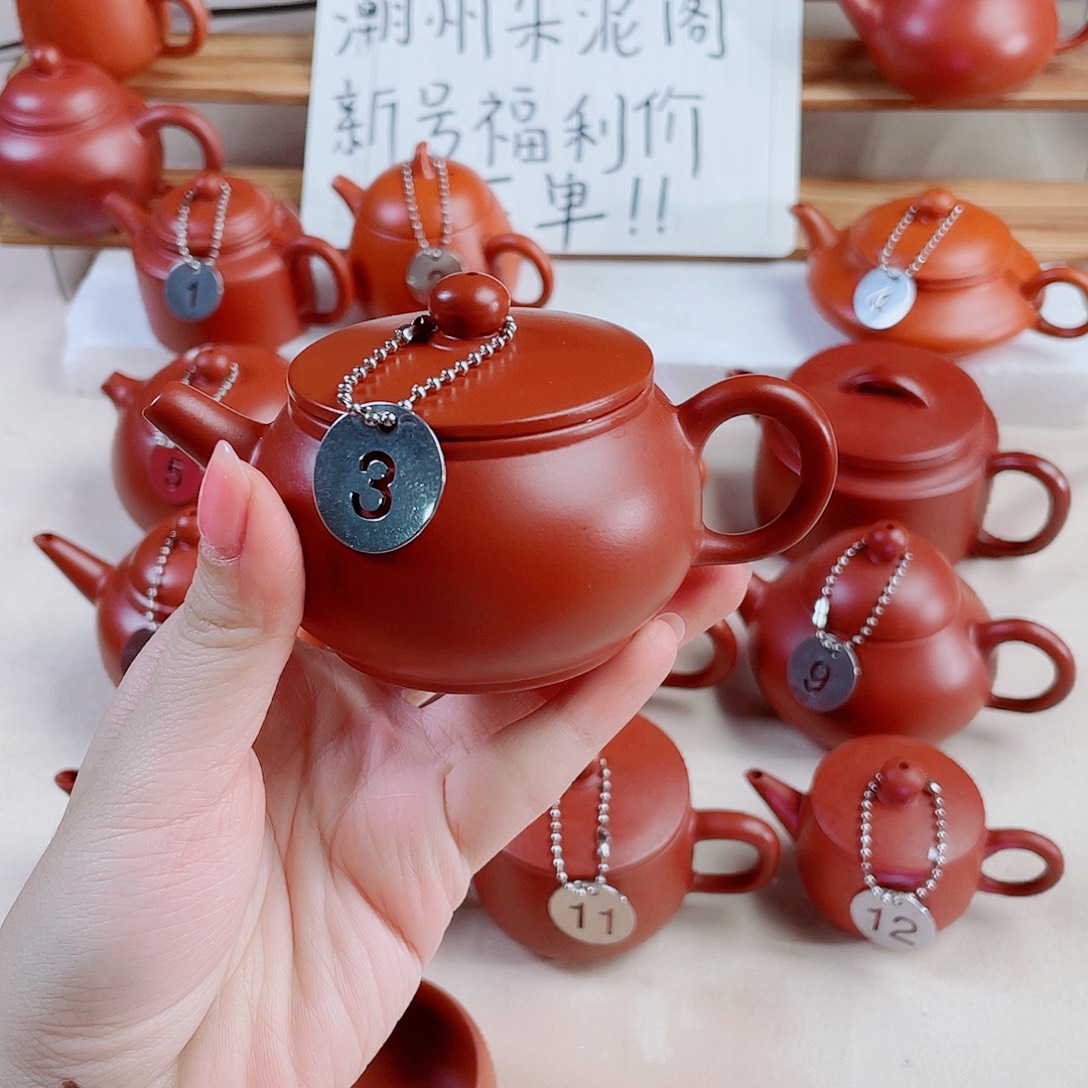 潮州朱泥壶古壶140
