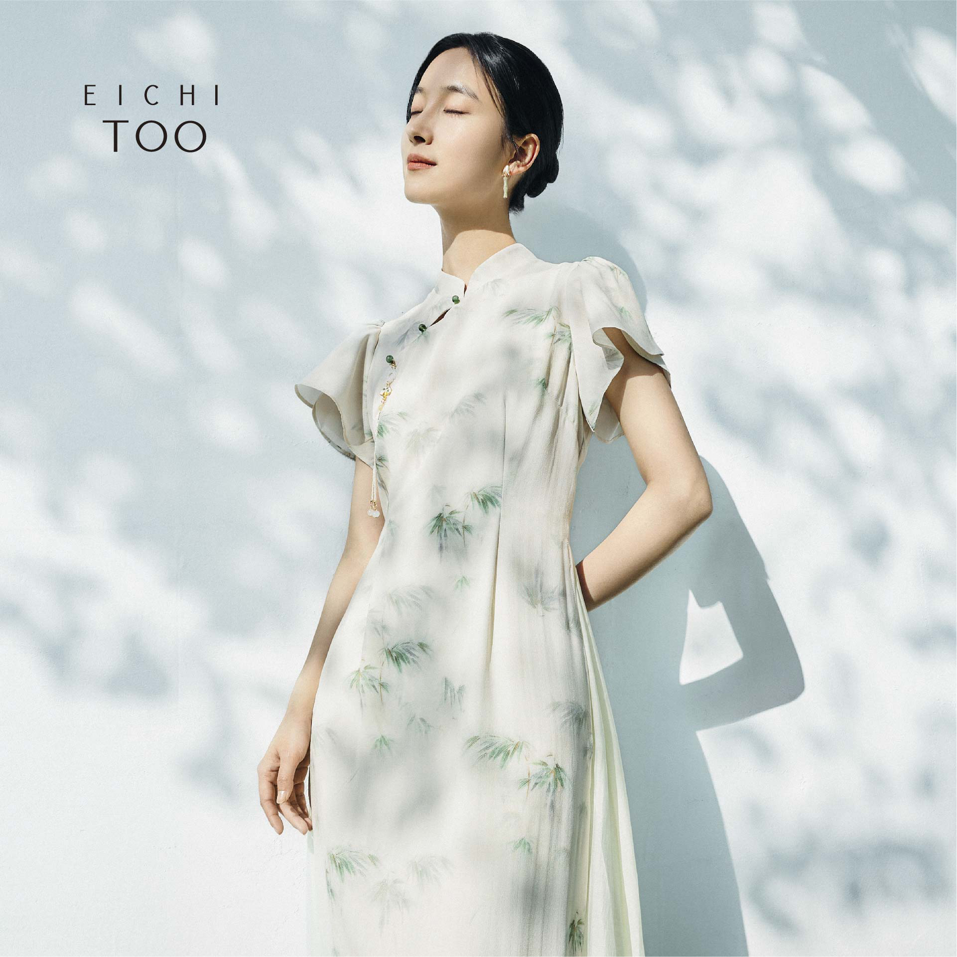 夏季新中式短袖连衣裙