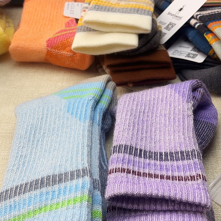 山羊毛棉美丽奴羊毛袜