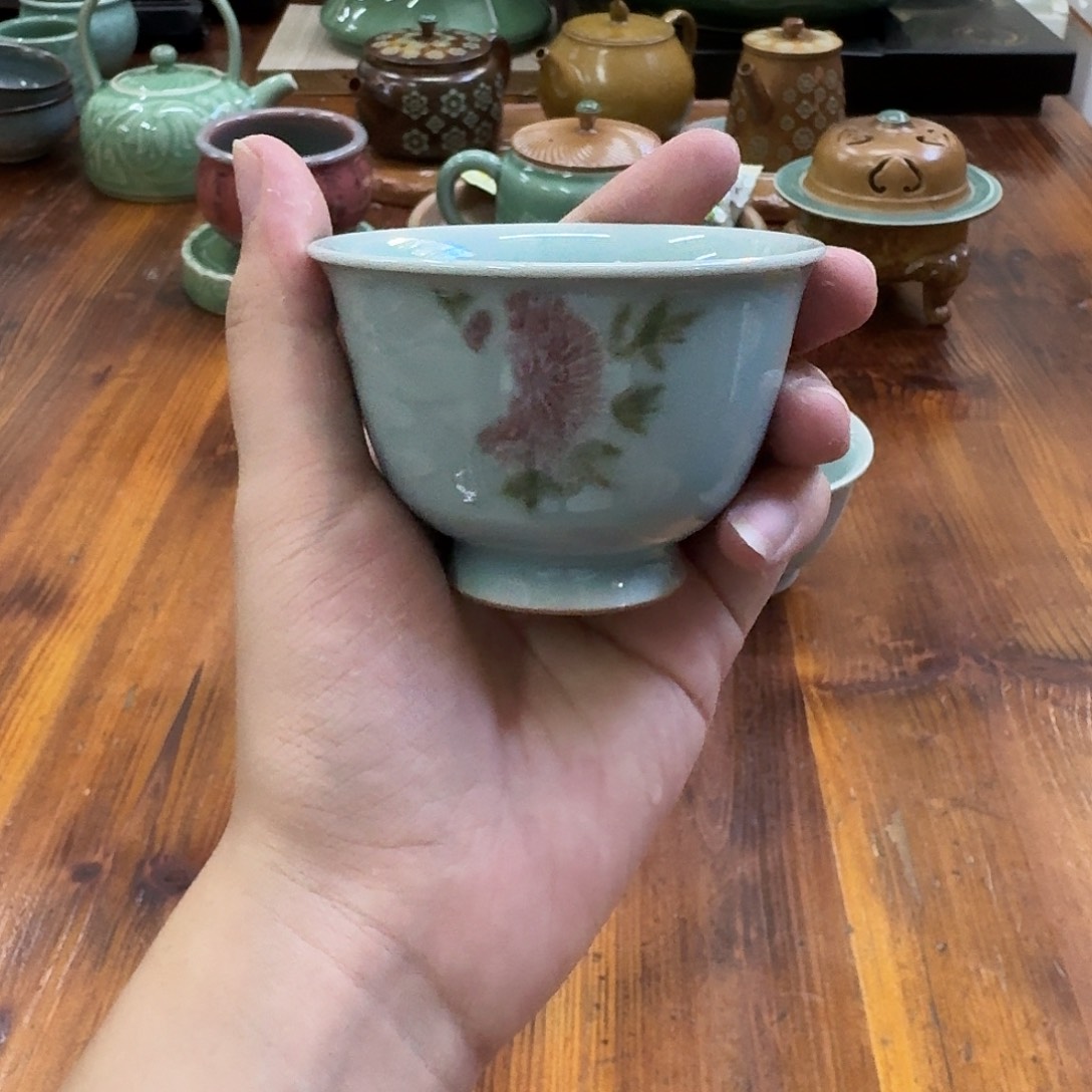 小仲青瓷茶器微瑕6943