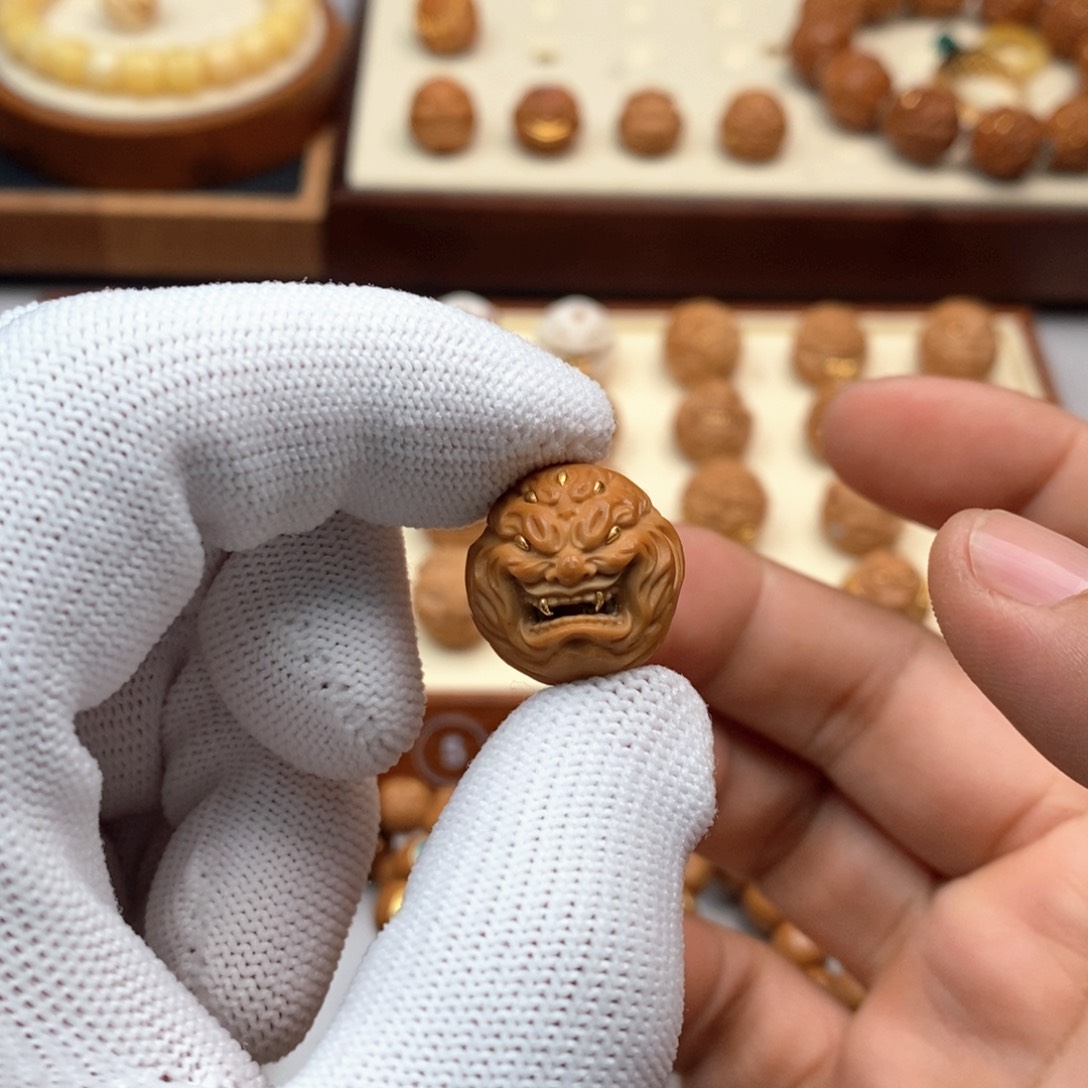 猴头核桃手串猴头