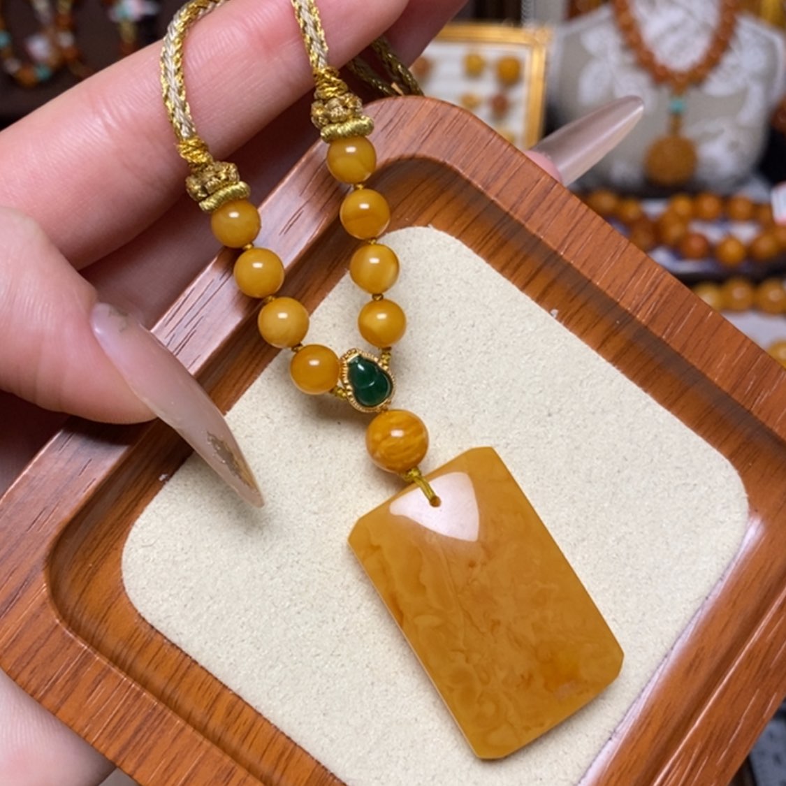 【闪购商品】手链蜜蜡未镶嵌项链